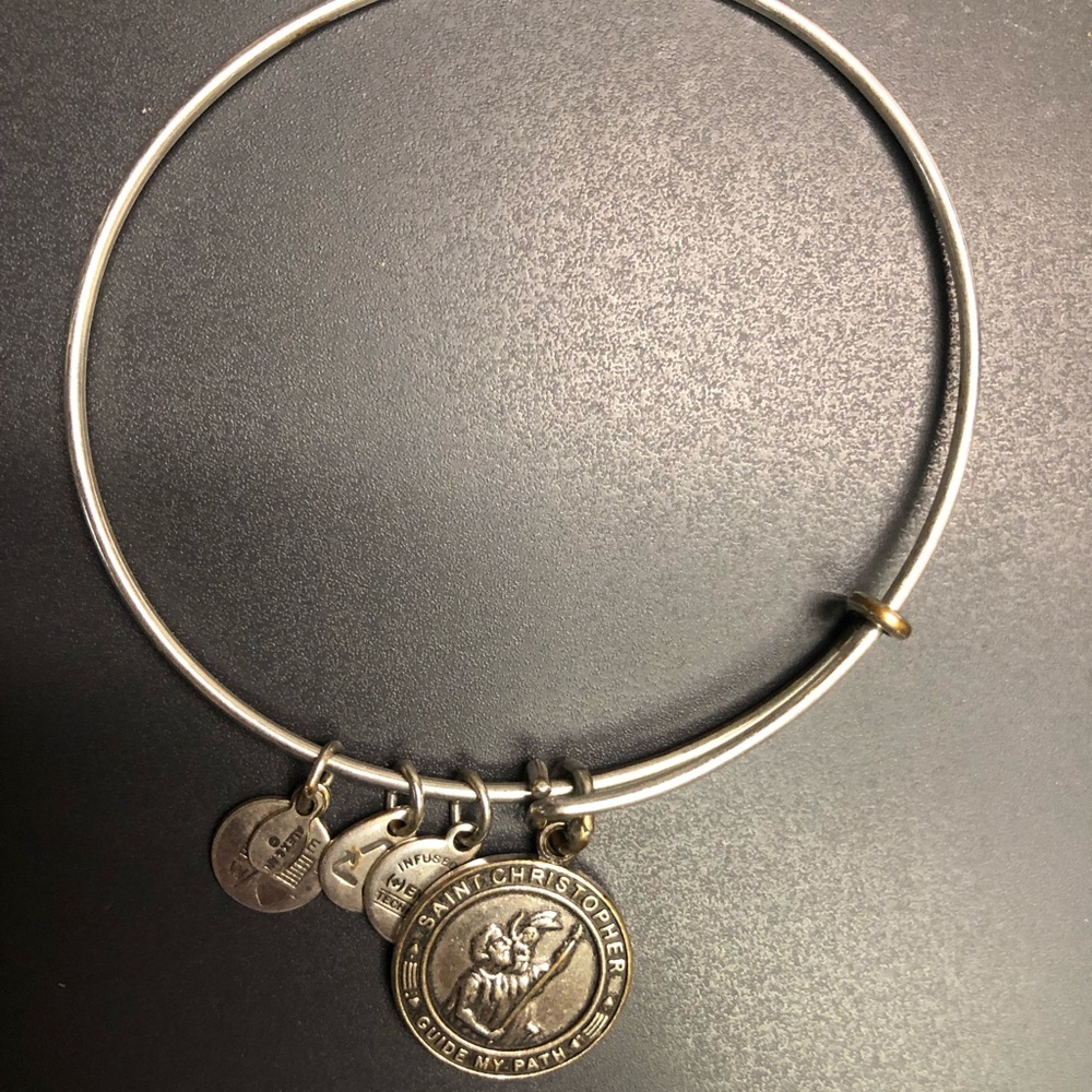 St Christopher Alex & Ani bracelet